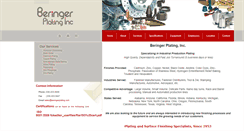 Desktop Screenshot of beringerplating.com